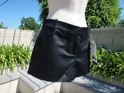 PANTALONES CORTOS DE SATÉN Royal Underground, Nikki Sixx & Kelly Gris, Estilo W311007, Negro 10 Foto 1 de 4