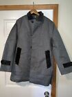 Mackintosh Kitsune Gray coat. Wool  vest. Made in Scotland . size 40 EUC. Read.