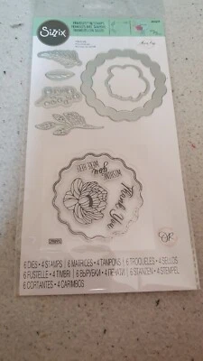 Sizzix Framelits mit Stempelset - 665659 Fensterbox (6 Stanzen, 4 Stempel) von OR - Bild 1 von 2