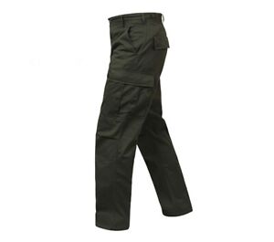 Rothco Military Tactical Solid Color BDU Fatigue Pants (Choose Sizes)