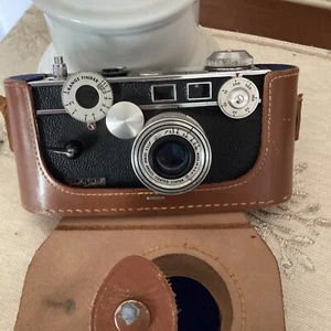Argus C-3 "The Brick" 35mm Rangefinder Vintage Black Film Camera Untested w/Case - Bild 1 von 12
