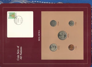 Coin Sets of All Nations Malaysia 1973-1984 UNC 50 Sen 1984 10 Sen 1973 - Picture 1 of 3