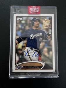 2023 Topps Archives Signature Series Retired Edition Travis Ishikawa Auto /77 - Picture 1 of 2
