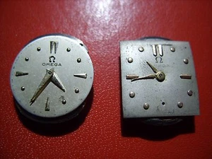 Omega two cal. 243, wristwatch movement,for repair or parts - Picture 1 of 7