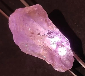 Espécimen de ametrino boliviano natural bicolor 112,20 quilates faceta piedra preciosa suelta áspera - Imagen 1 de 7