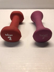 Pair of 2 lb CAP Barbell Neoprene Dumbbells - Picture 1 of 3
