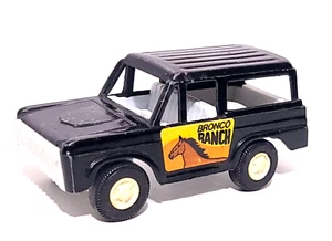 Vintage 1970's Tootsie Toy Black Bronco Ranch Made in Chicago USA Rare - Picture 1 of 7