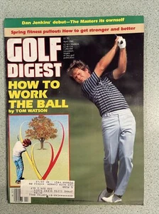 Golf Digest, April 1985, Label, Tom Watson, Tom Kite, Masters Tickets - Bild 1 von 3