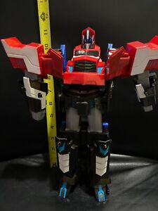 Transformers Robots In Disguise 12" Mega Optimus Prime 3 Step Changer 2015 Tomy