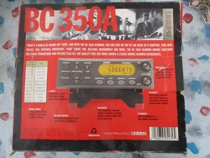 Uniden Bearcat BC350A Scanner Police Fire Aviation Weather Radio - Zdjęcie 1 z 11