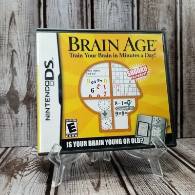 Brain Age: Train Your Brain in Minutes a Day (Nintendo DS, 2006) Complete CIB - Image 1 of 4