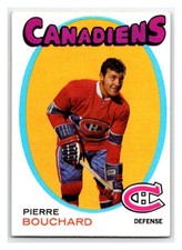 1971-72 O-PEE-CHEE PIERRE BOUCHARD VINTAGE NHL HOCKEY ROOKIE RC CARD # 2 Rare