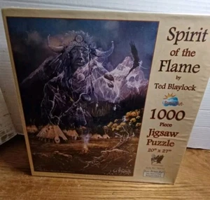 Neu in versiegelter Verpackung Geist der Flamme 1000-teiliges Puzzle von Ted Blaylock SunsOut - Bild 1 von 9