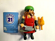 Playmobil,BUTCHER,PIRATE,Series #21 figure