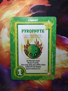 Doomlings  Overlush Expansion Upgrade PYROPHYTE Endangered Rarity Non-Holo. HTF - Picture 1 of 2