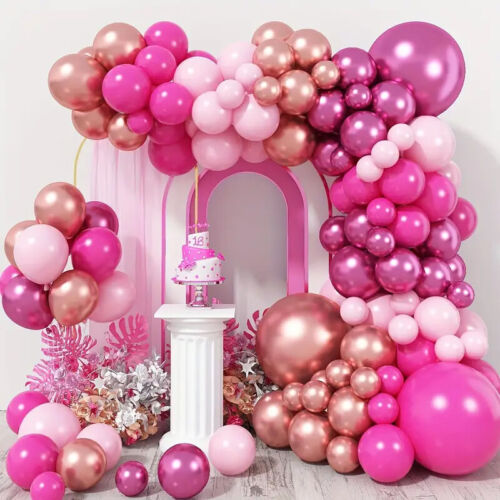 Balloon Arch Kit +Balloons Garland Birthday Wedding Party Baby Shower Decor UK 2
