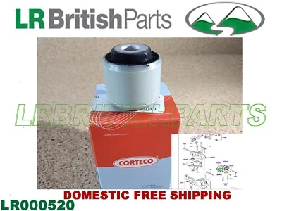 LAND ROVER ENGINE MOUNT INSULATOR LR2 RANGE ROVER EVOQUE NEW LR000520 CORTECO - Image 1 of 4