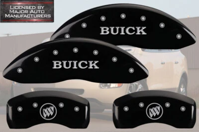 2012-2017 "Buick" Enclave Delantero Trasero Negro MGP Disco de Freno Pinza Cubiertas Protector Foto 1 de 4