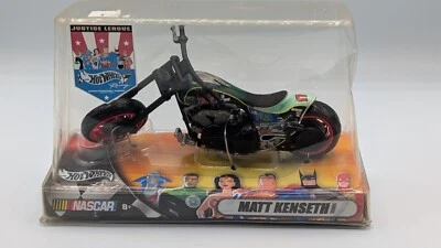 Matt Kenseth Nascar Motorcycle Hot Wheels Justice League Vintage Chopper  - Image 1 of 3