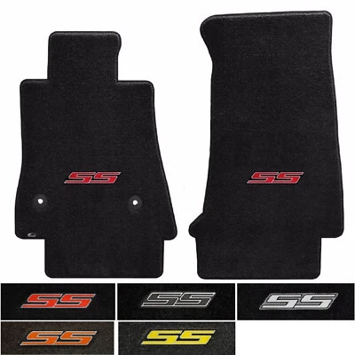 Lloyd Mats Velourtex Chevrolet SS Logo Front Floor Mats (2014-2017)  — 第 1/4 张图片