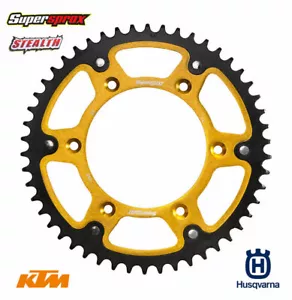 Supersprox RK 520 Chain Sprocket Kit KTM SX EXC EXCF SXF 125 144 200/250 300 450 - Picture 1 of 11