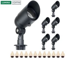 12V Outdoor Spotlights - Low Voltage Spotlights - Landscape LED Spotlights 3000K - Picture 1 of 21