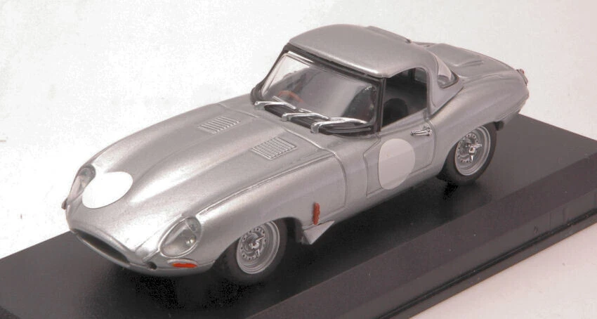 JAGUAR HERITAGE E-TYPE LIGHTWEIGHT 1963 SILVER 1:43 - Immagine 1 di 1