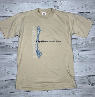 Vintage Longboat Key FLorida VERANDA BEACH CLUB  T-Shirt Adult M Single Stitch - Image 1 of 4