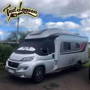 Cubierta de pantalla de autocaravana Envoltura de cortina Fiat Ducato Boxer Relé besscarr ojos marrones - Imagen 1 de 4