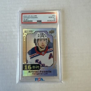2023-24 Cubierta Superior Allure #B-3 Artemi Panarin 16-Bit Rangers Estuche Hit Psa 10 - Imagen 1 de 4