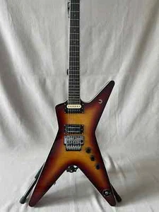 Custom Dimebag Darrel ML Type Shaped Electric Guitar Sunset Color Veneer Top - Picture 1 of 12