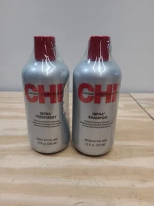 NUOVO shampoo e trattamento Chi Infra 12 once ciascuno è un set (1 lotto) - Foto 1 di 8