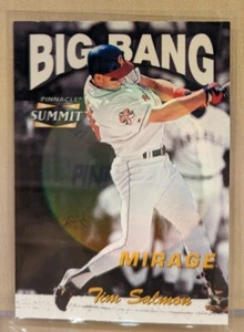 1996 Pinnacle Summit BIG BANG MIRAGE #11 Tim Salmon RARE HIDDEN HOLO INSERT /600 - Picture 1 of 2
