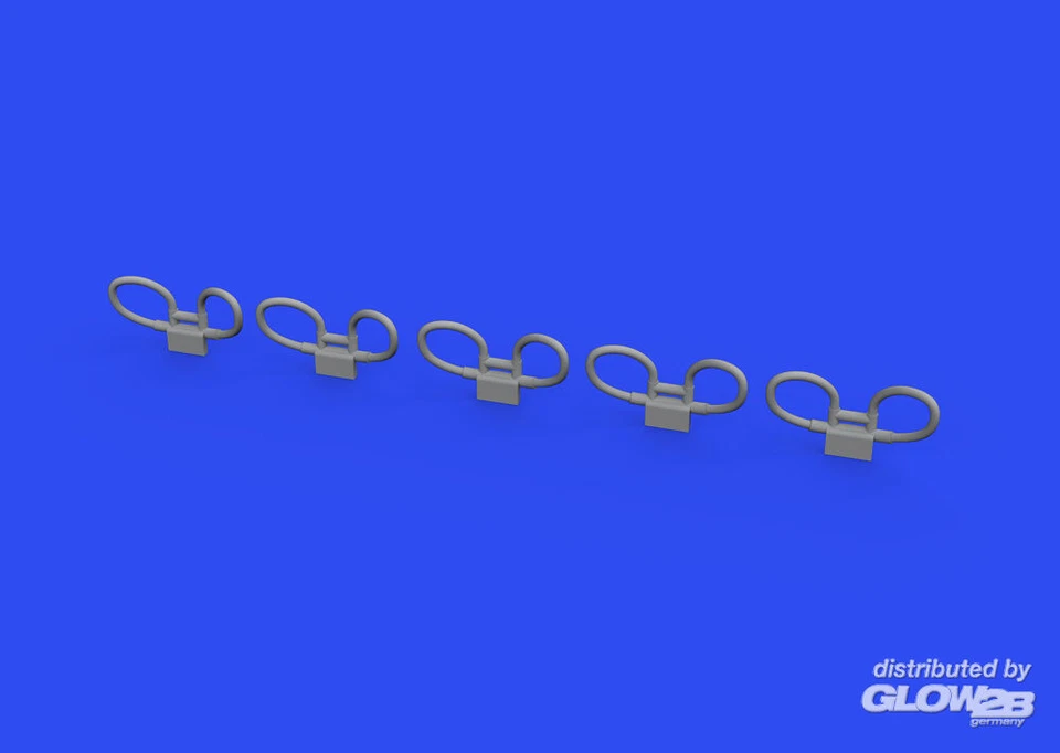 Eduard Accessories: MB Mk.6 ejection seat upper handles PRINT 1/48 for in 1:48 [ - Immagine 1 di 1