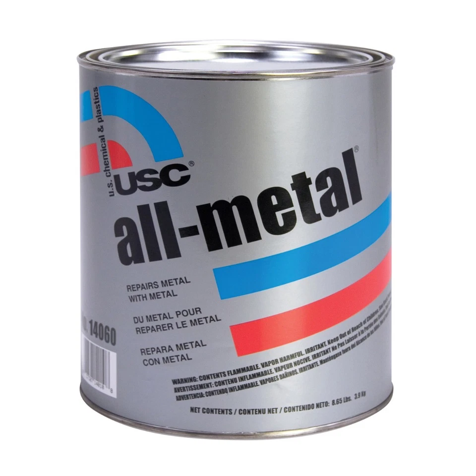 USC 14060 All-metal Aluminium Auto Body Filler Quart