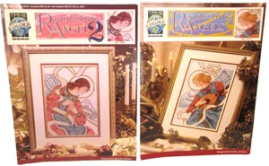 2True Colors Renaissance Angels Cross Stitch Pattern Charts BCL-10186 BCL-10176 - Picture 1 of 13