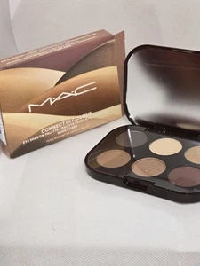 Mac Connect In Colour X6 Eye Shadow Palette- Intimate Nudes Rrp £32 BNIB - Picture 1 of 4