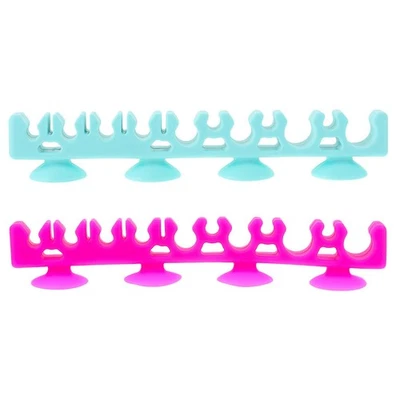  2 Pcs Organisateur Pinceaux Maquillage Support De Brossage Séchage - Image 1 of 4