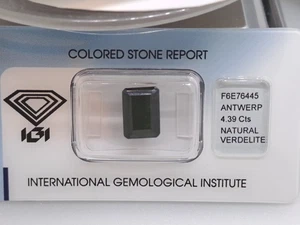 Tormalina Verdelite 4,39 ct - Imagen 1 de 8