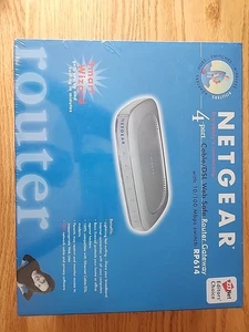 Netgear RP614 100 Mbps 4-Port 10/100 Wired Router - Afbeelding 1 van 4