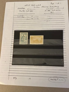 Armenia group of 2 stamps loose Scott Cat 287-288 1921 mint h imperf - Picture 1 of 1