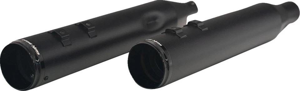 Silenciadores deslizantes Khrome Werks 4-1/2" HP-Plus | Preto com ponta de corrida (202920) - Imagem 1 de 1