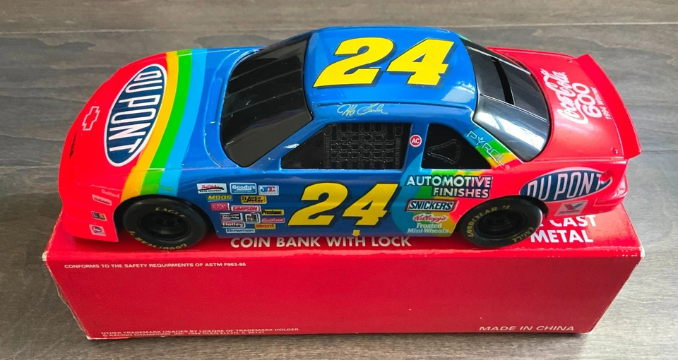 JEFF GORDON 1/24 DuPont 1994 Coca Cola 600 Vencedor - Apenas 1.000 Feito -Muito Raro! - Imagem 1 de 4