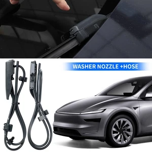 Actualización de manguera de pulverización de boquilla de chorro de lavadora delantera de 2 piezas para Tesla modelo Y 3 1628230-02-A - Imagen 1 de 6