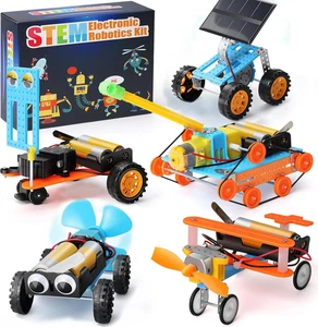 STEM Kit Robotico per Bambini Kit E Esperimenti Di Scienze Set Di Giocattoli STE - Foto 1 di 12