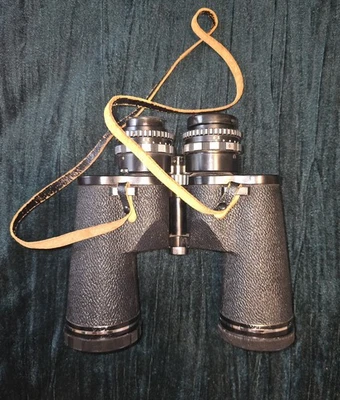 Винтажный бинокль с зумом Super Zenith 8x–14x50 с чехлом — (на запчасти или для ремонта) - Изображение 1 из 4