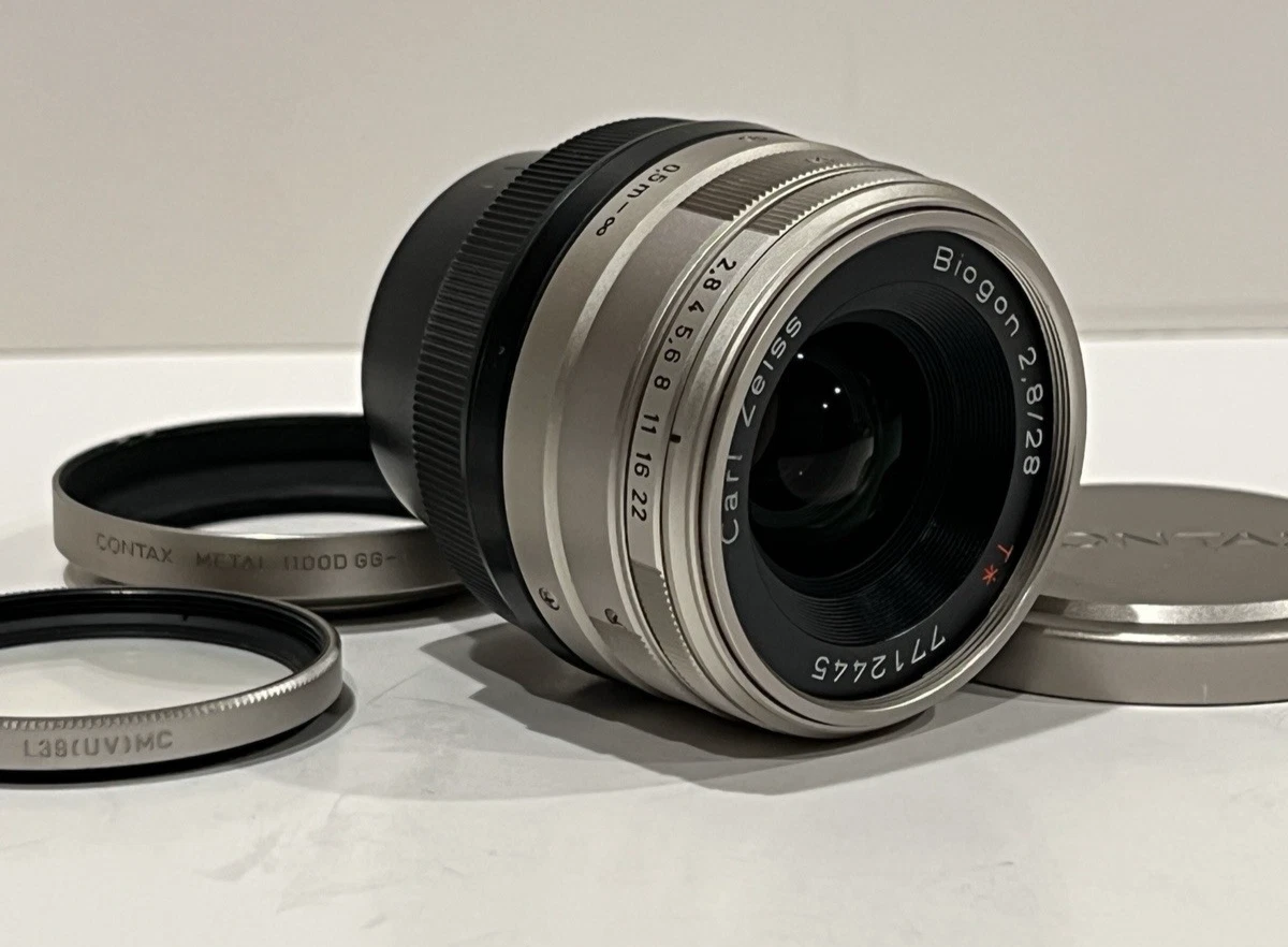 Contax ZEISS Biogon T* 28mm Focal Camera Lenses for sale | eBay