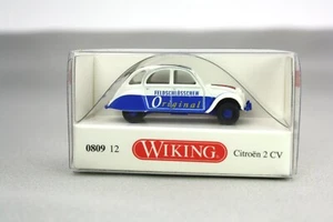 Wiking H0 1:87 Citroen 2 CV Feldschlösschen Original 0809 12 NOS NEU OVP - Bild 1 von 2