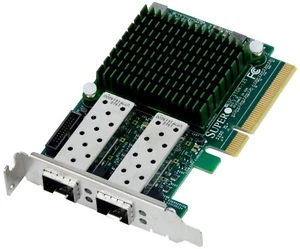 Network Card Supermicro AOC-STGN-I2S Rev.2.10 2 Ports 10Gbps Pci-E Low Profile - Picture 1 of 2