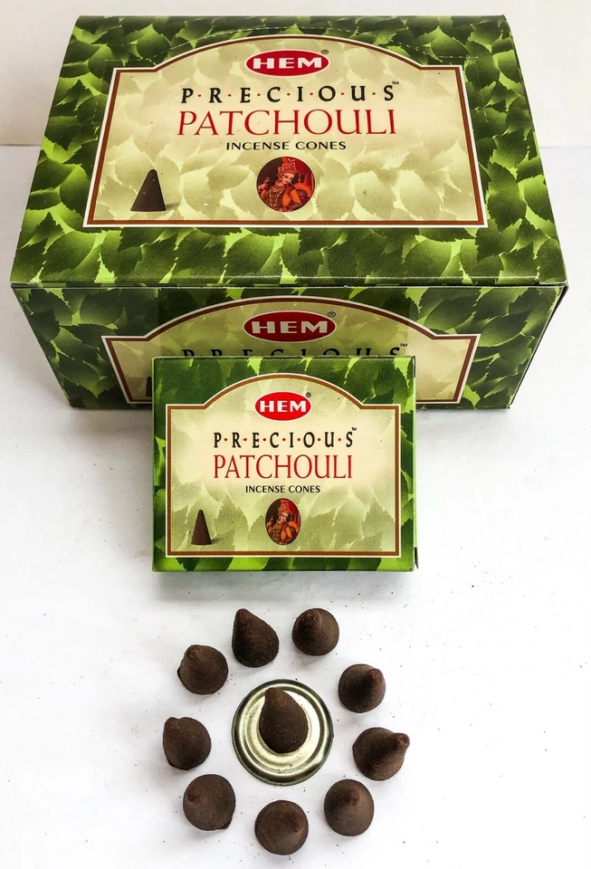 Precious Musk - Case of 12 Boxes 10 Cones Each Hem Incense From India